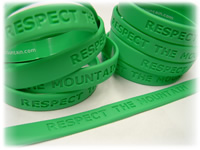 Respect the Mountain wristband